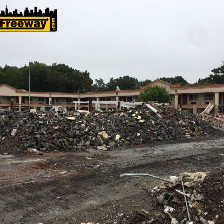 Quality “Gloucester” Inn demolition started ahead of Royal Farms construction