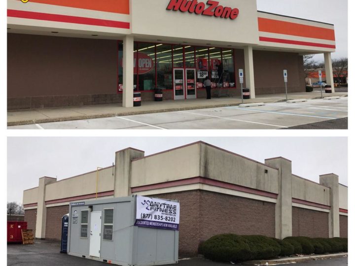 Deptford Autozone Open, Anytime Fitness coming (Home Depot Shopping Center)