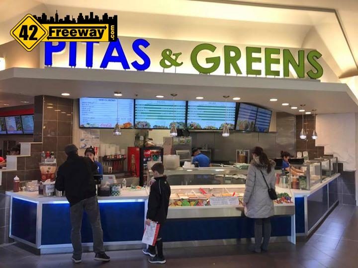 Pita’s & Greens opened before the holidays at Deptford Mall food court…