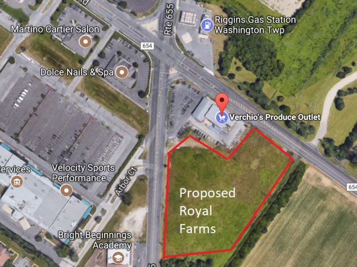 Washington Township Proposed Royal Farms Store Next to Verchios Still Facing Hurdles