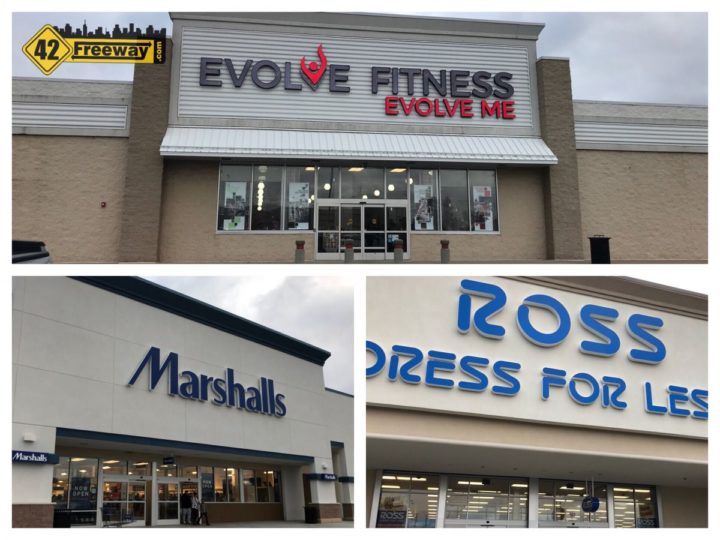 Audubon’s Evolve Fitness, Marshalls and Ross are all open