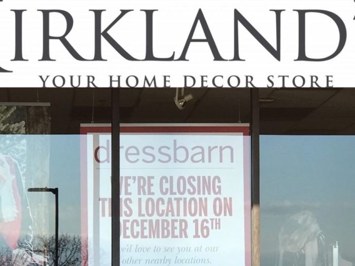 Deptford: Kirkland’s in, Dressbarn out. Same Store location?