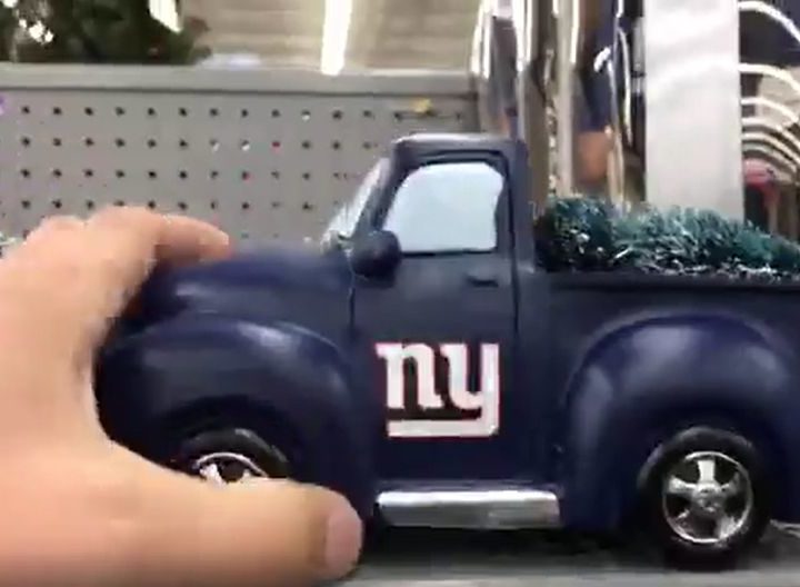 Walmart Deptford and their NY Giants Fascination