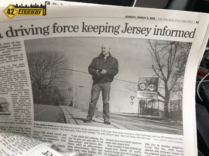 Philadelphia’s Inquirer Newspaper Feature on 42Freeway and Writer Mark Matthews