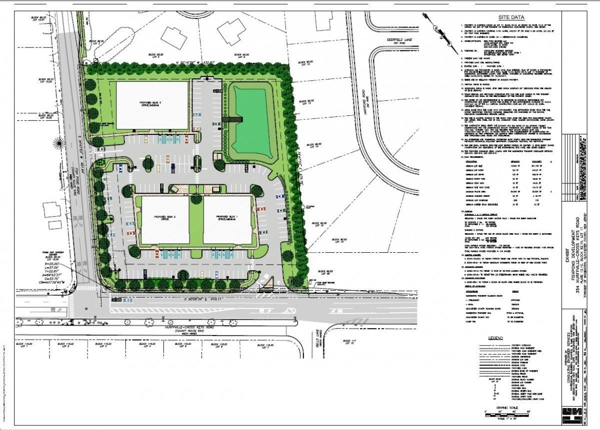Medical/Office Buildings Coming to Fish Pond Rd and Hurffville-Crosskeys in Sewell