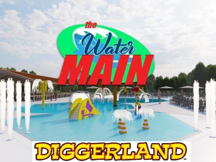 Diggerland USA Adding “The Water Main” Aquatic Park for Spring 2020.  (West Berlin, NJ)