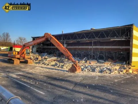 Glassboro Bowling Alley Demolition Starts; Matt Blatt Auto Dealership Expanding Into Property