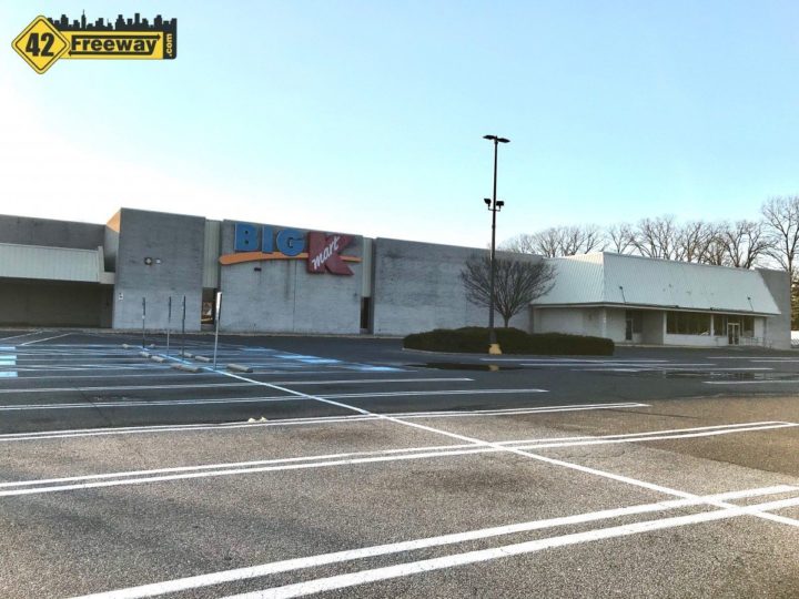 Glassboro’s Kmart Redevelopment Starting.  Unknown Grocer Part of Three Larger Stores, also Chipotle and Chase Bank Planned