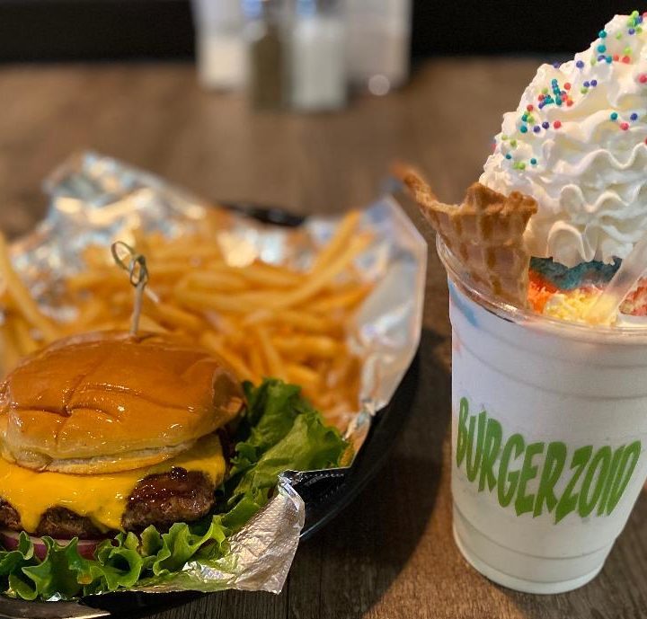 Burgerzoid is a New Fresh Burger Restaurant at Shoppes at Cross Keys.…
