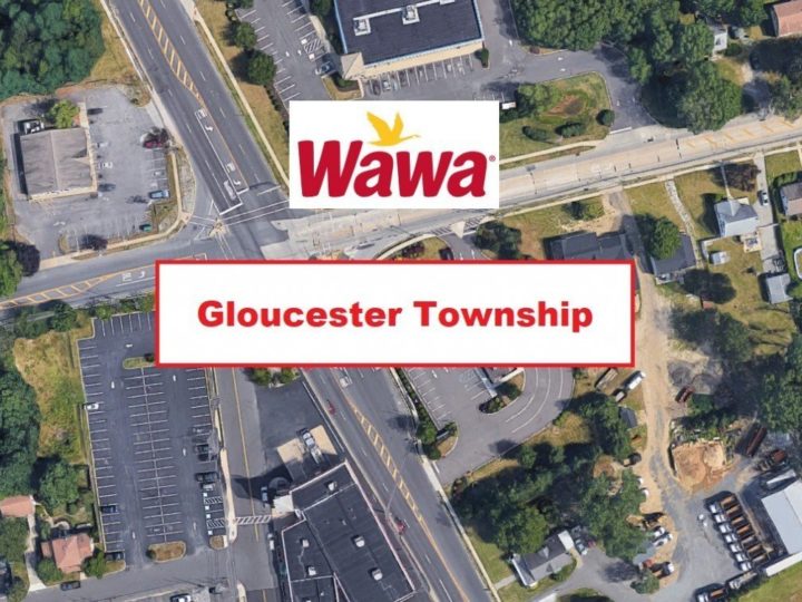 Super Wawa Planned For Erial Section of Gloucester Township.  Replacing the Closed Bank Building