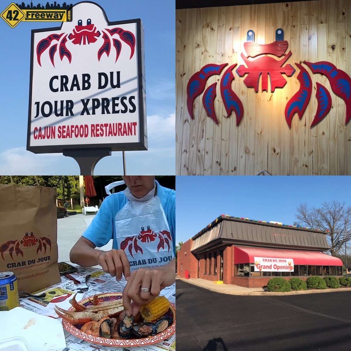 Crab Du Jour has Opened in Turnersville!   42Freeway Experience Video!