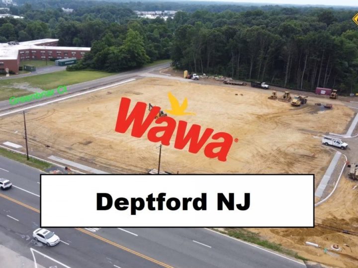 Deptford Super Wawa Update Video.  Property Layout, Traffic Flow, and Possible Future Rt 55 Connection!