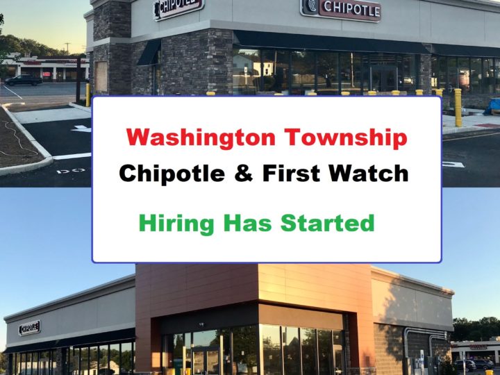 Chipotle and First Watch in Washington Township are Hiring!   Job Links in Article