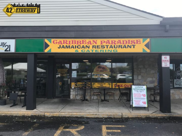 Caribbean Paradise Opened This Year Across From Washington Township High School.  Outside Dining is Now Available