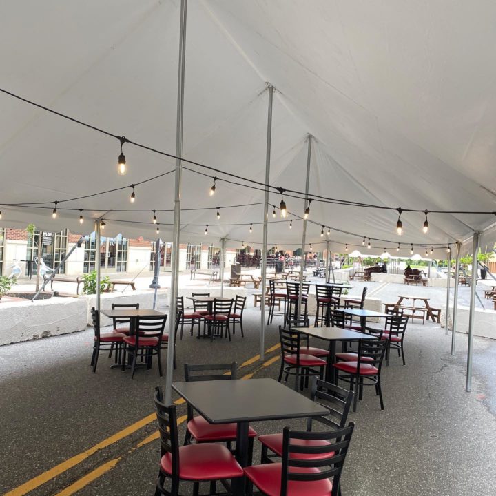 Glassboro’s Rowan Blvd Has Large Dining Tents Filling the Streets and is…
