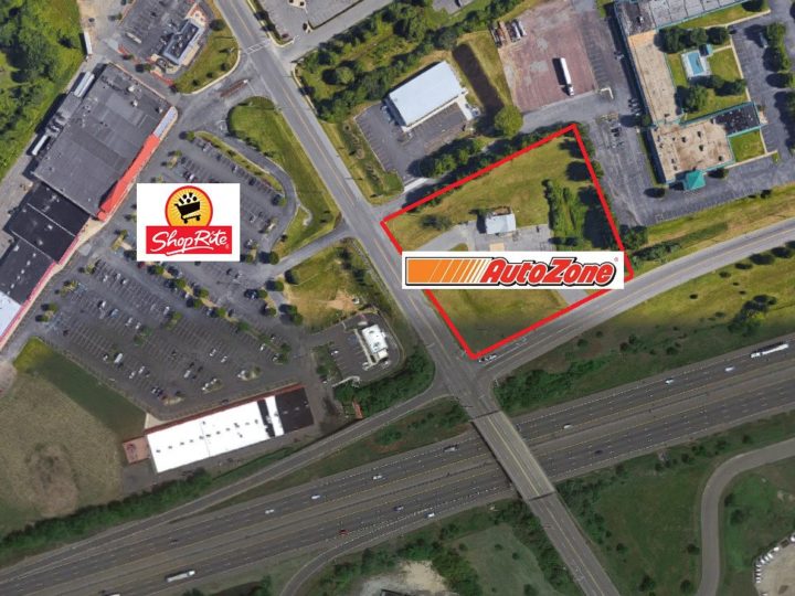 Autozone Approved for Greenwich Twp across from Gibbstown Shoprite.  Mr Bee’s Property