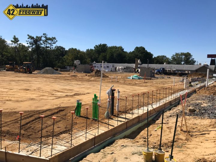 Construction Underway for Supersized Self Storage Building at the Pennant Property in Bellmawr. Three Story Building Will Fill The Lot
