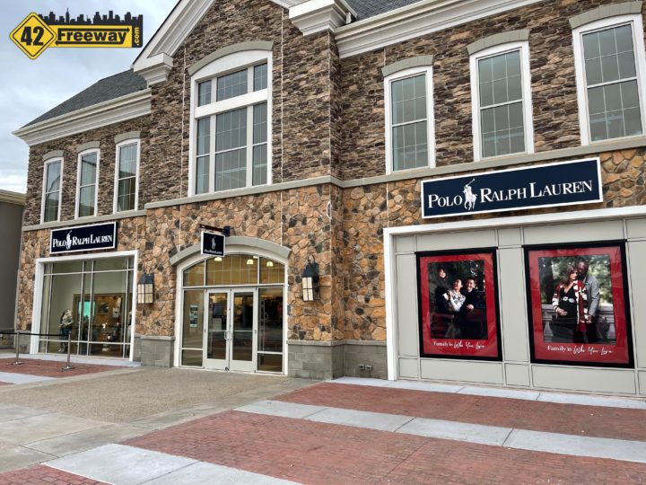 Larger Polo Ralph Lauren Factory Store is Open at Gloucester Premium Outlets.  Attractive Store Has a Higher End “Feel”