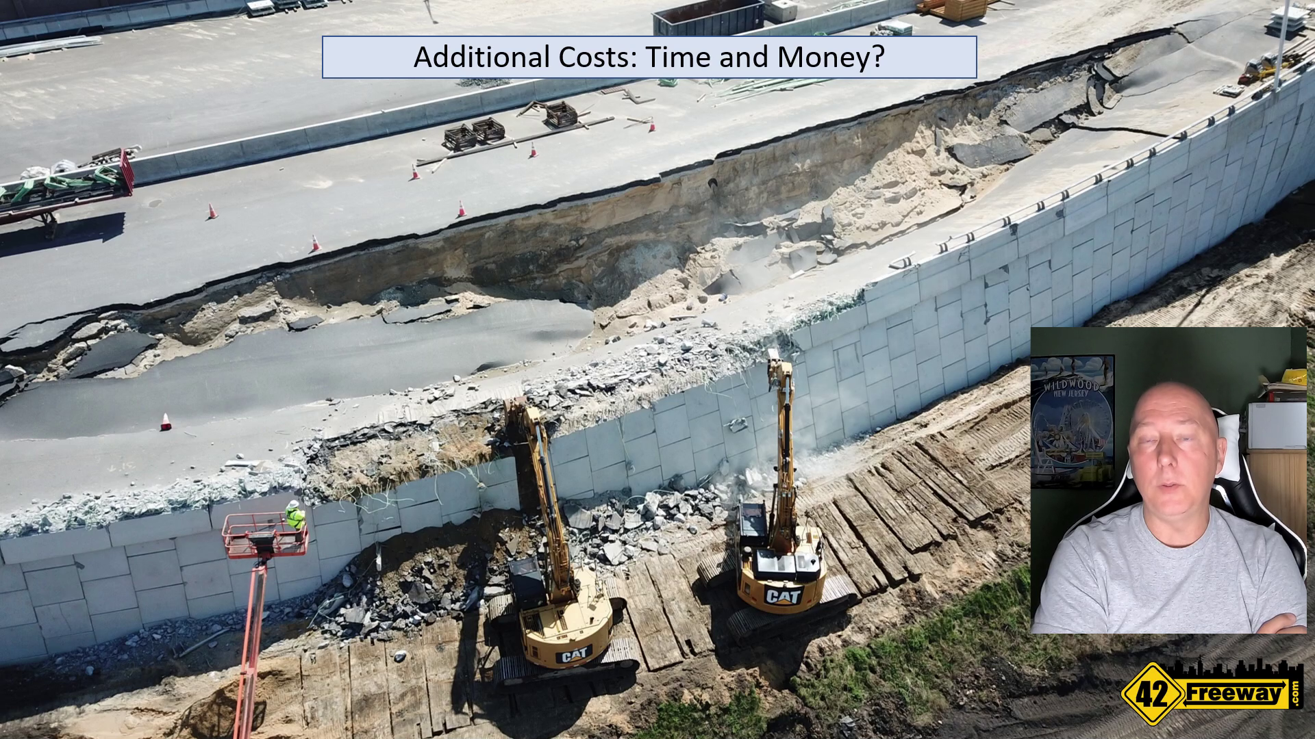 New Direct Connect Video Update Njdot Project Update This Wednesday Register Online More Drone 42 Freeway