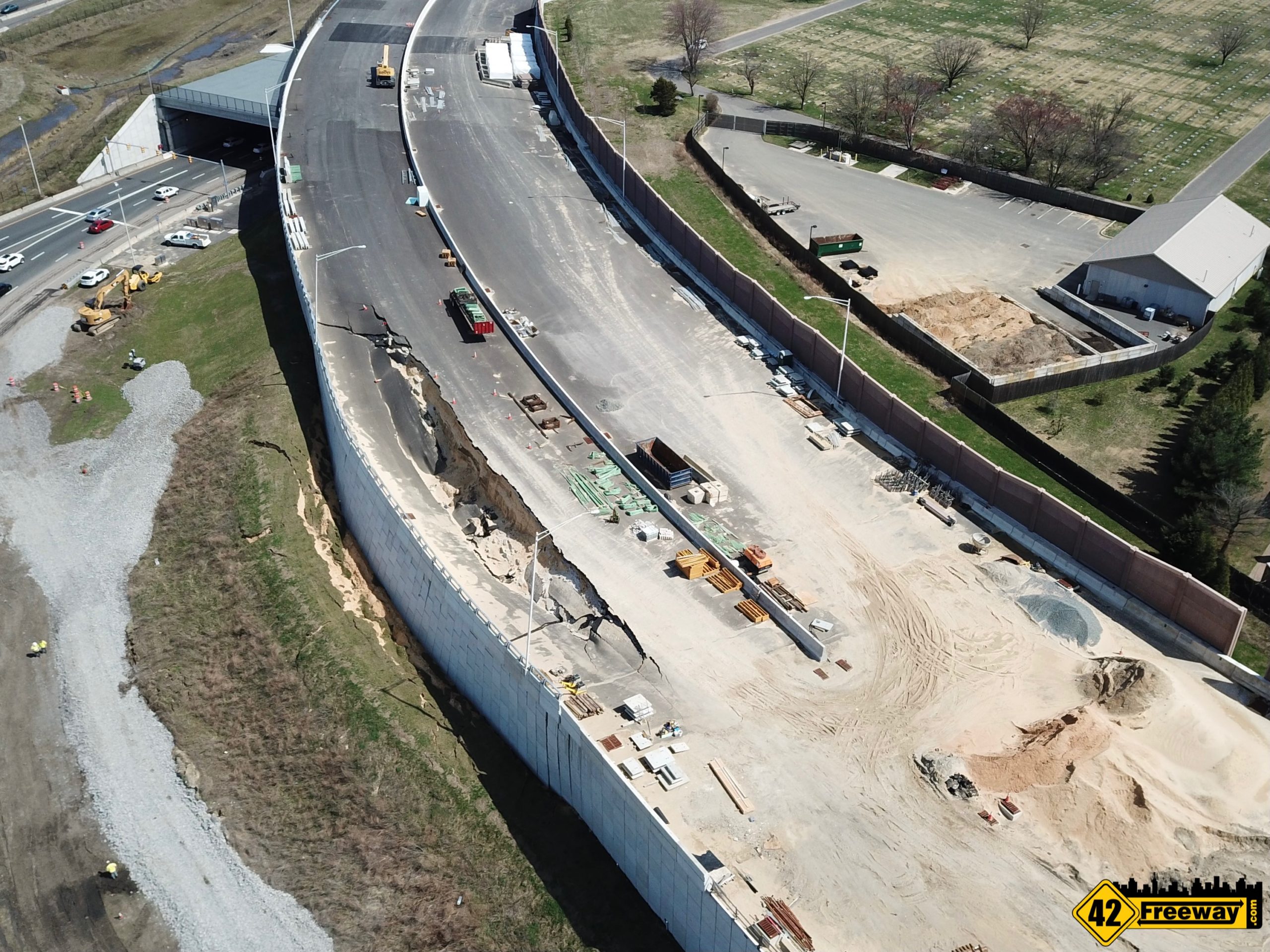 295/42 Direct Connection Update Browning Road Temp Bridge Construction