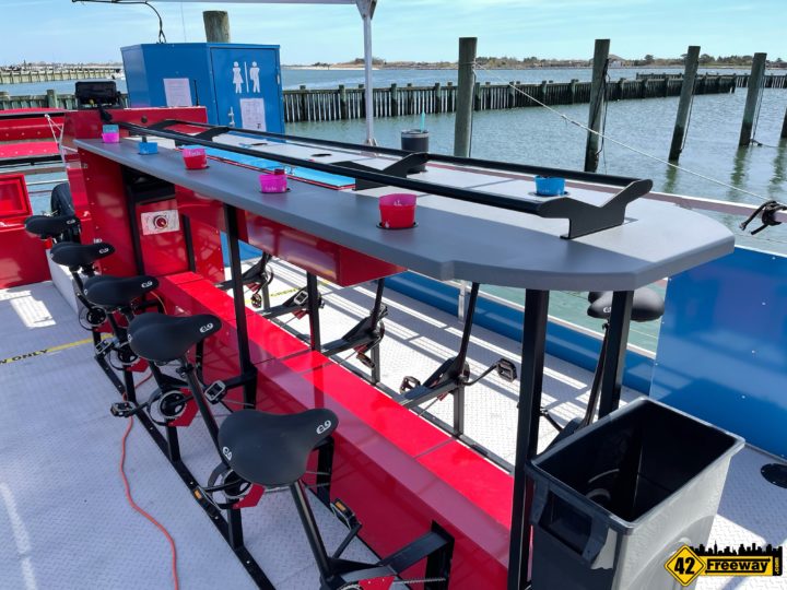 Cape May Cycle Cruises!  Pedal Powered Party Pontoon Boat Open for 2022 Season – Photos and Video