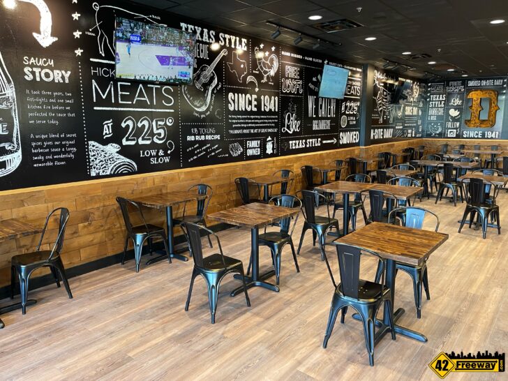 Dickey’s Barbecue Pit Washington Twp Smoking up a Mid/Late September Opening.  Photo Tour!  Hiring!
