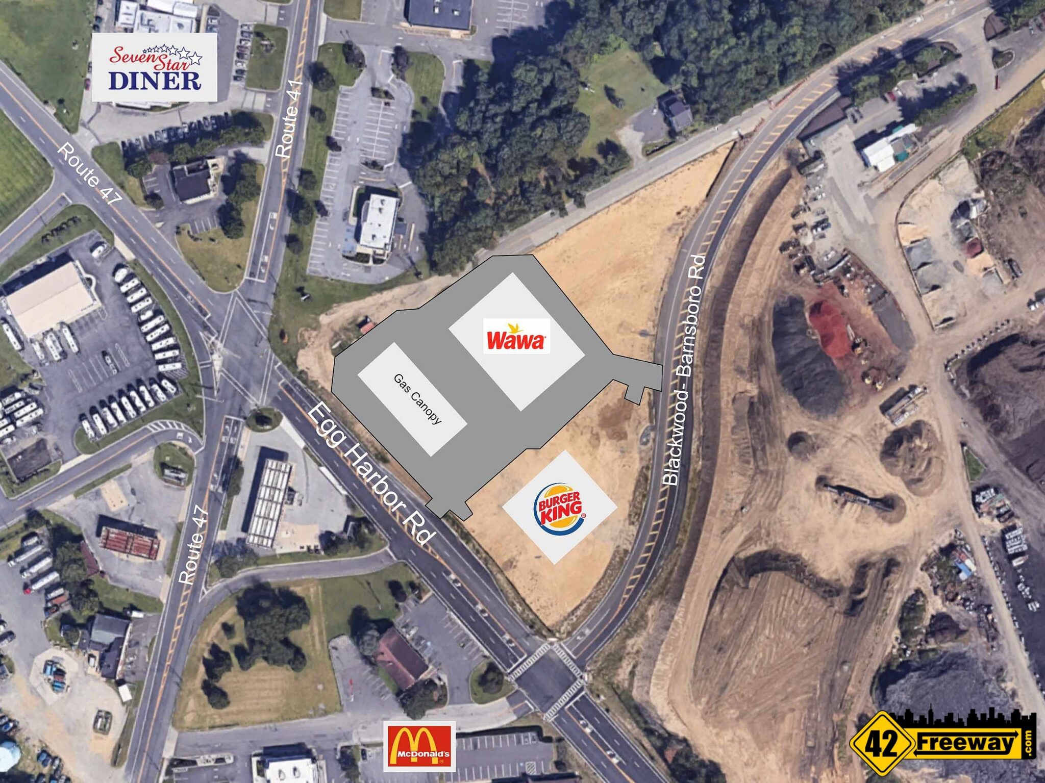 Wawa at 5-Points Washington Twp Now Has Full Approvals. Dirt Is Getting