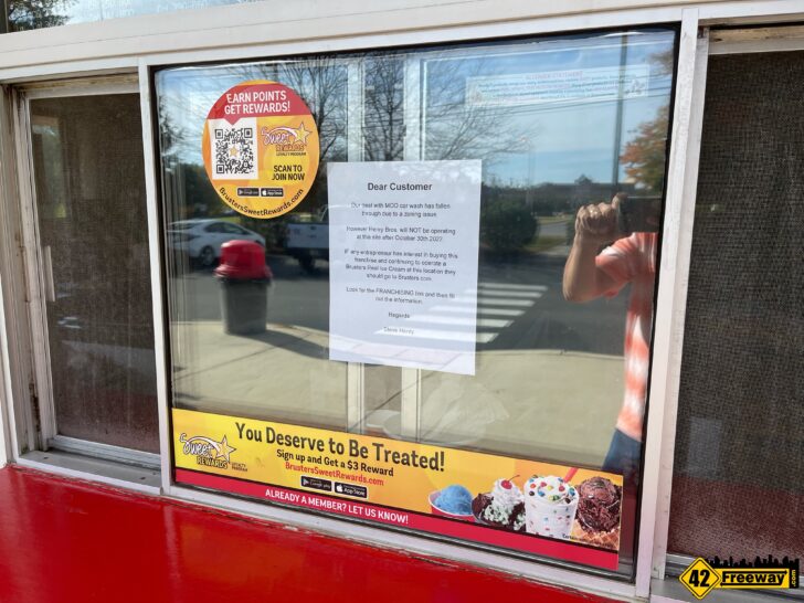 Carwash CANCELLED at Bruster’s Washington Twp : Ice Cream Store For Sale!