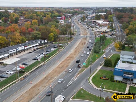Route 70 Corridor Improvement Project Underway. State Funded $151 Million