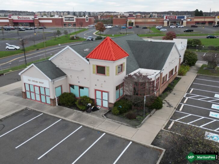 Friendly’s Cherry Hill Demolition Soon?  Construction Fencing is Up.  Chick-fil-A Planned