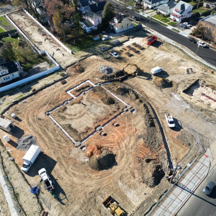 Wawa Oaklyn building foundation construction has started