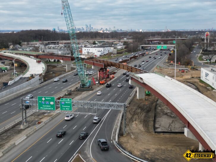 Missing Moves Bellmawr: Steel Over Route 42 Going Up!