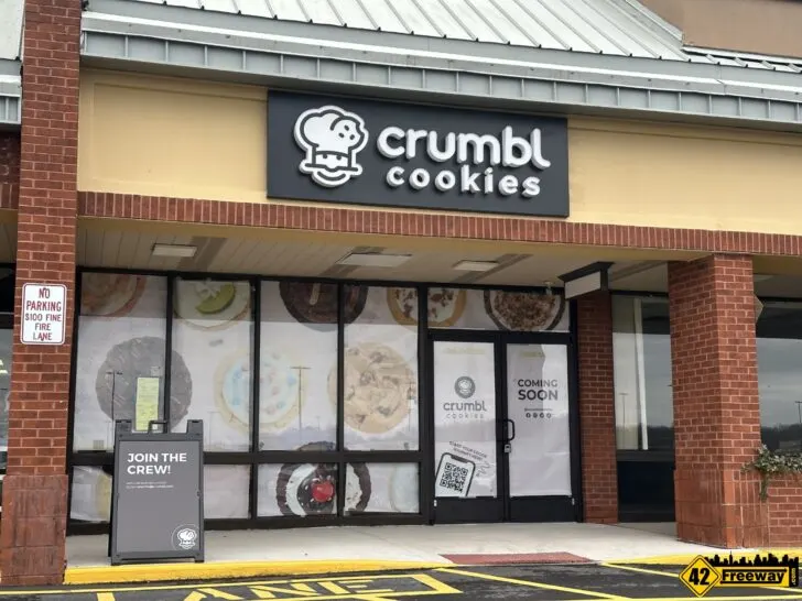 Crumbl Cookies is under construction in Washington Township NJ