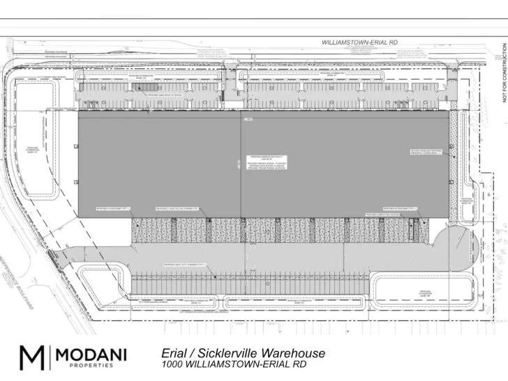 Erial Warehouse "Behind Target" heads to Planning Board