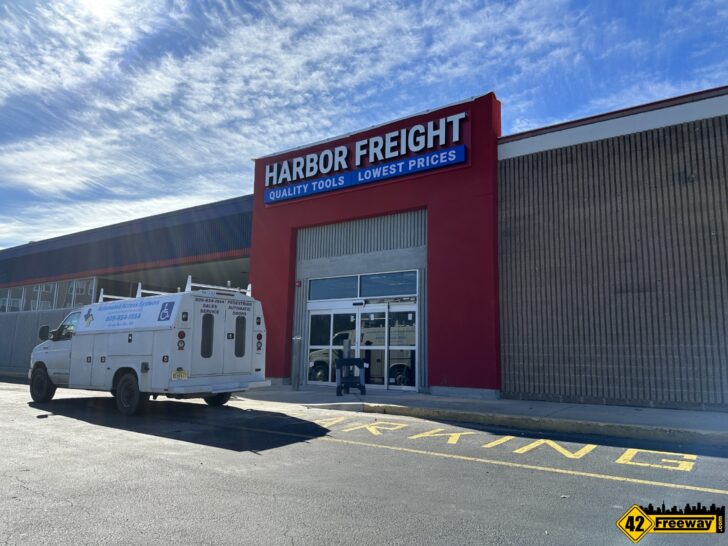 Harbor Freight Deptford Hammers Towards Expected Late February Opening