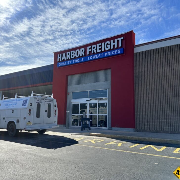 Harbor Freight Deptford Hammers Towards Expected Late February Opening