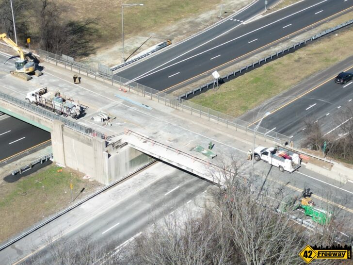 Route 295 Carney’s Point Open in Both Directions.  Hawks Bridge Rd Overpass Remains Closed.