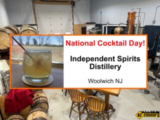 Independent Spirits Distillery in Woolwich, for National Cocktail Day! (Plus Video)