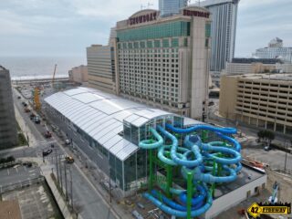 Island Waterpark at Showboat Hotel Atlantic City: March 2023 Construction Update