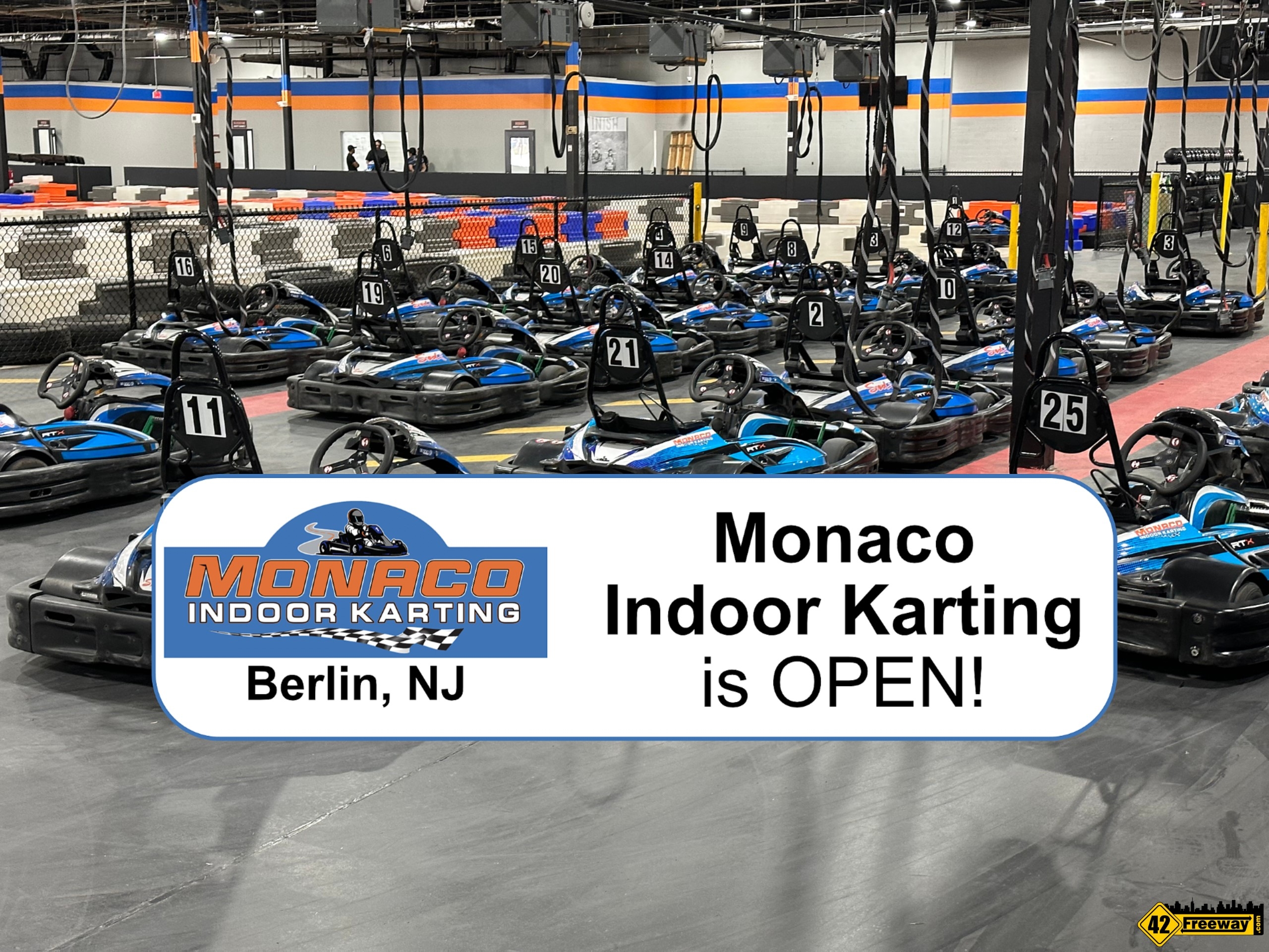 Monaco Indoor Karting in Berlin NJ is Open! - 42 Freeway