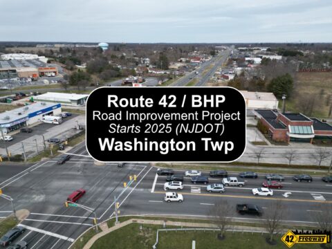 Route 42 Improvement Project Washington Township NJ (2025)