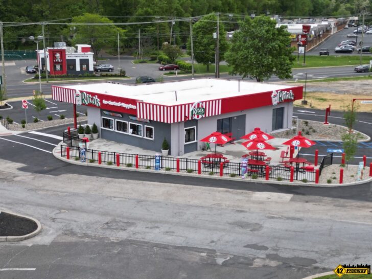 Rita’s Water Ice Blackwood is Open. And Yes That Is Outdoor seating and Full Drive-Thru!