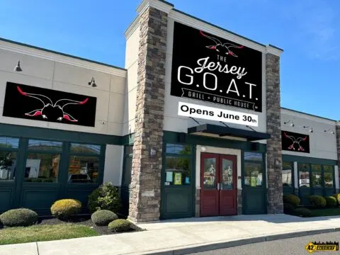 Jersey GOAT Grill + Public House opens Friday June 30th on Cross Keys Road.