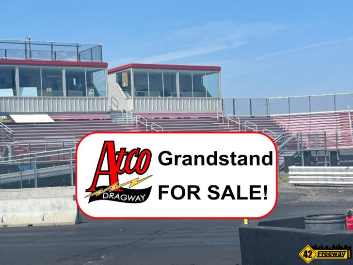 5,000 Seat Grandstand from Atco Dragway is Listed For Sale Online.  $390,000