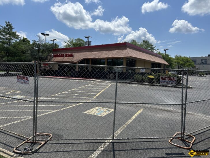 Glassboro Burger King Remodel Underway.  Drive-Thru Expansion and More