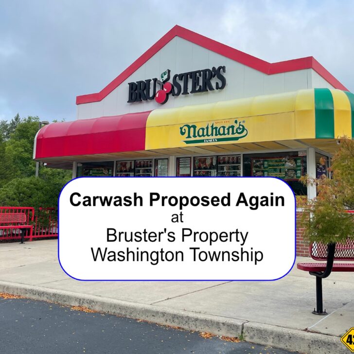 Car Wash Again Proposed for Washington Township Former Bruster’s Property