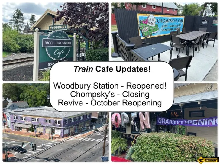 Train Cafe News! Woodbury Station Reopens, Chompsky's Wenonah Closing,  Revive Riverton October - 42 Freeway