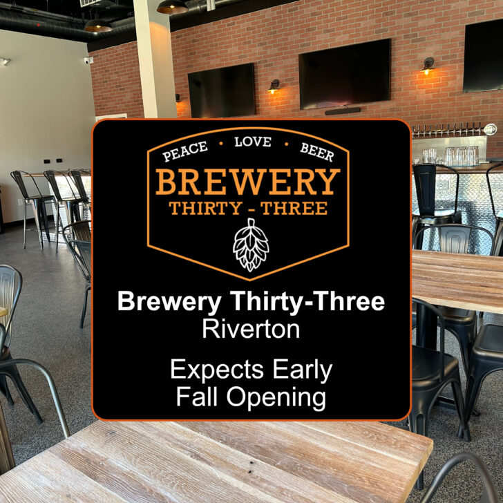 Brewery Thirty-Three Riverton Photo Tour – Targets Early Fall Opening