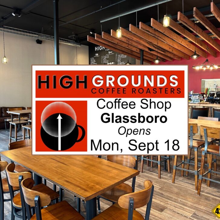 High Grounds Coffee Roasters Glassboro Opens Monday Sept 18th.  Preview tour!