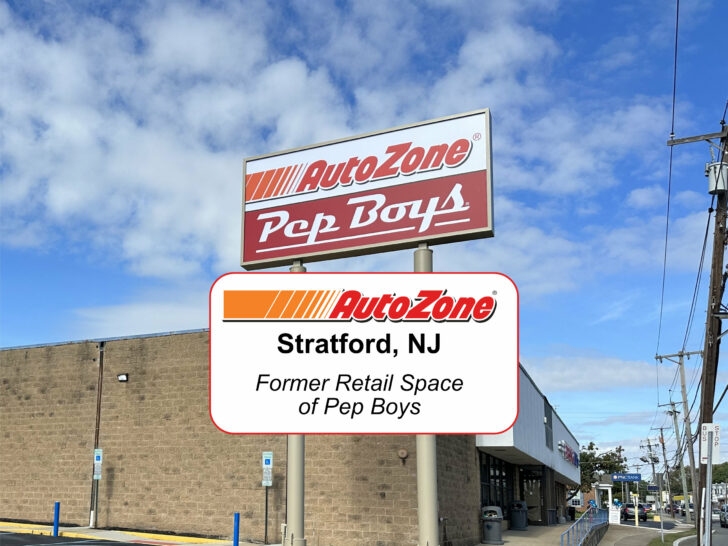 AutoZone Coming to Stratford NJ Taking Over Pep Boys Former Retail Space